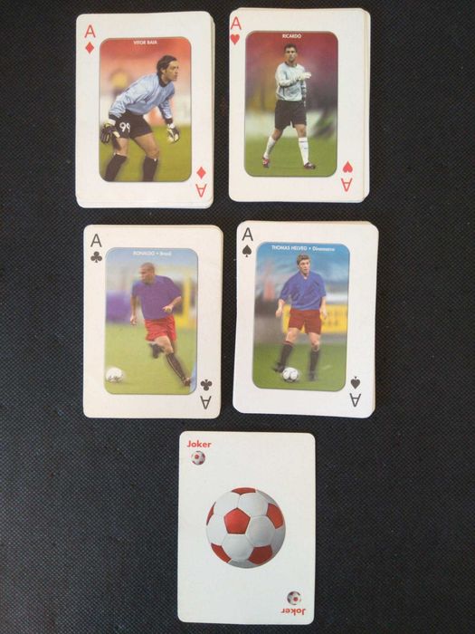 Baralho de 53 Cartas Craques do Mundial.