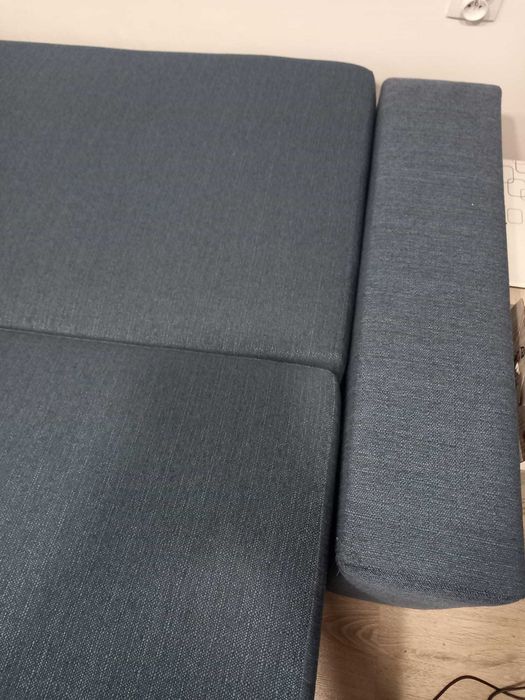 Sofa rozkładana grnatowa