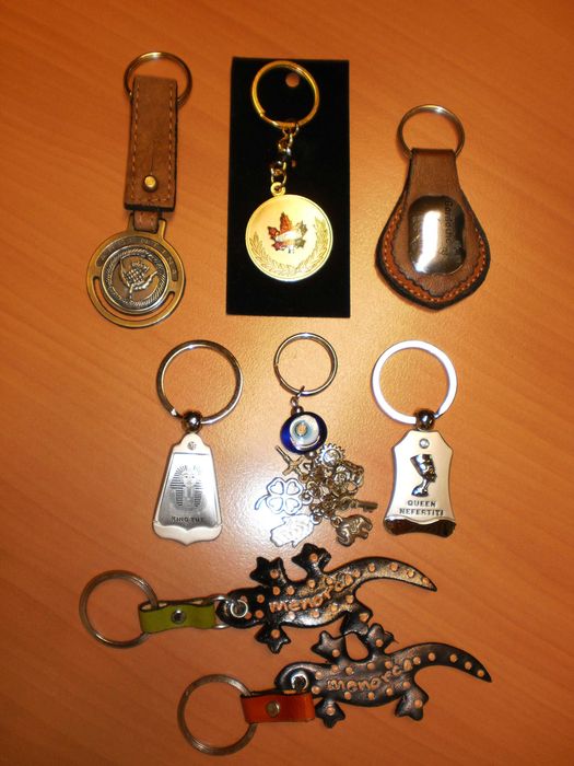 Coleção 8 Porta-Chaves