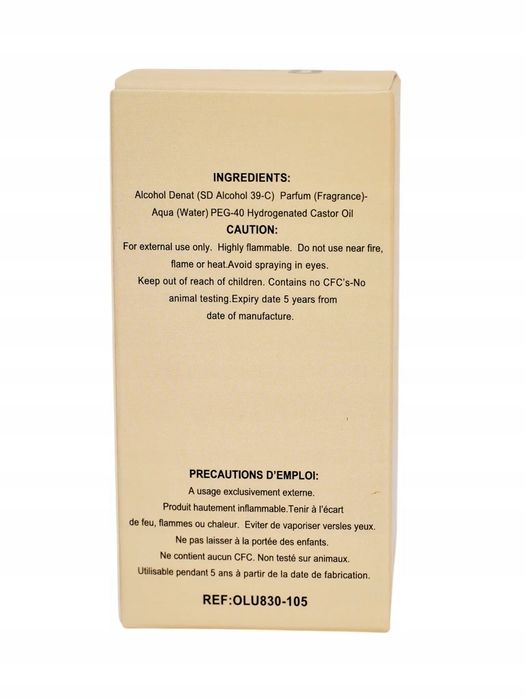 inspirowana woda perfumowana dla kobiet no. 8105