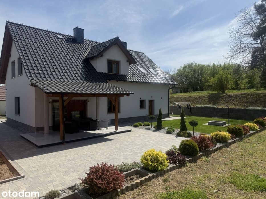 Nowoczesny dom 181,5 m² działka 1500 m² Kazimierz gm. Głogówek