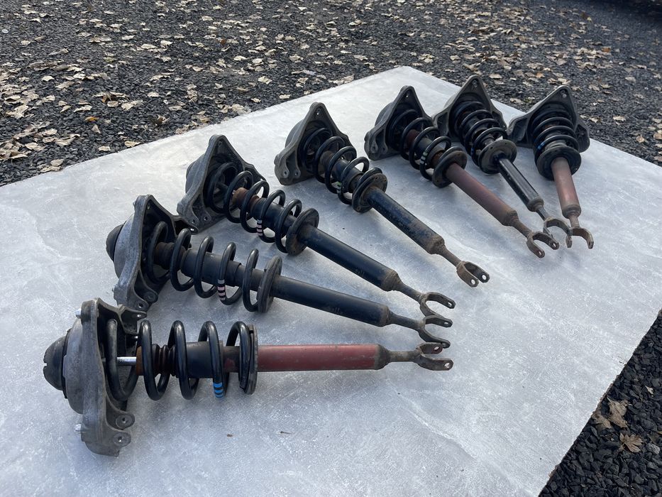 Передні Стійки Ауді А6С6 Audi A6C6 Підвіска Пружини Кронштейн Розборка