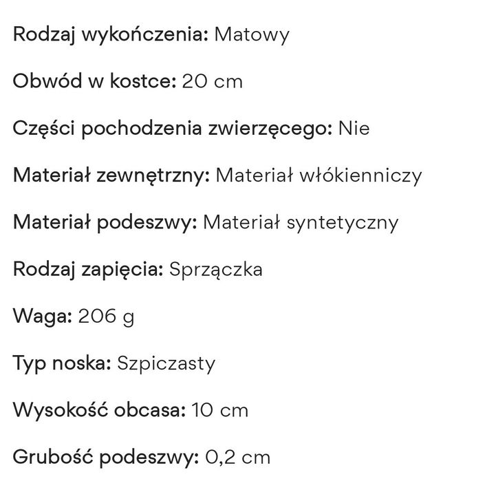 Buty na obcasie DeeZee czarne  rozm.39