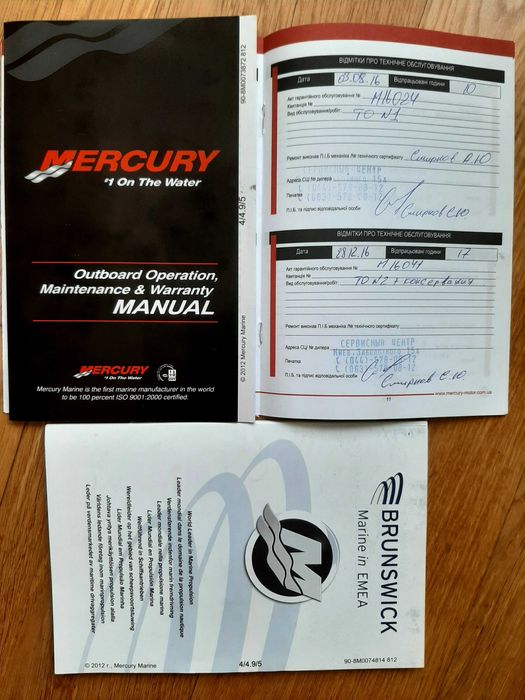 Відмінний двигун  Mercury 5 М