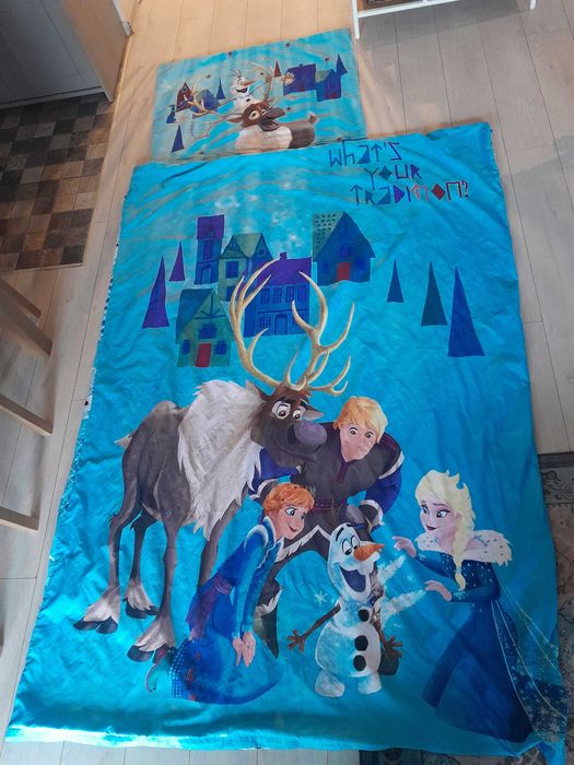Komplet pościeli kraina lodu elsa disney 160x200