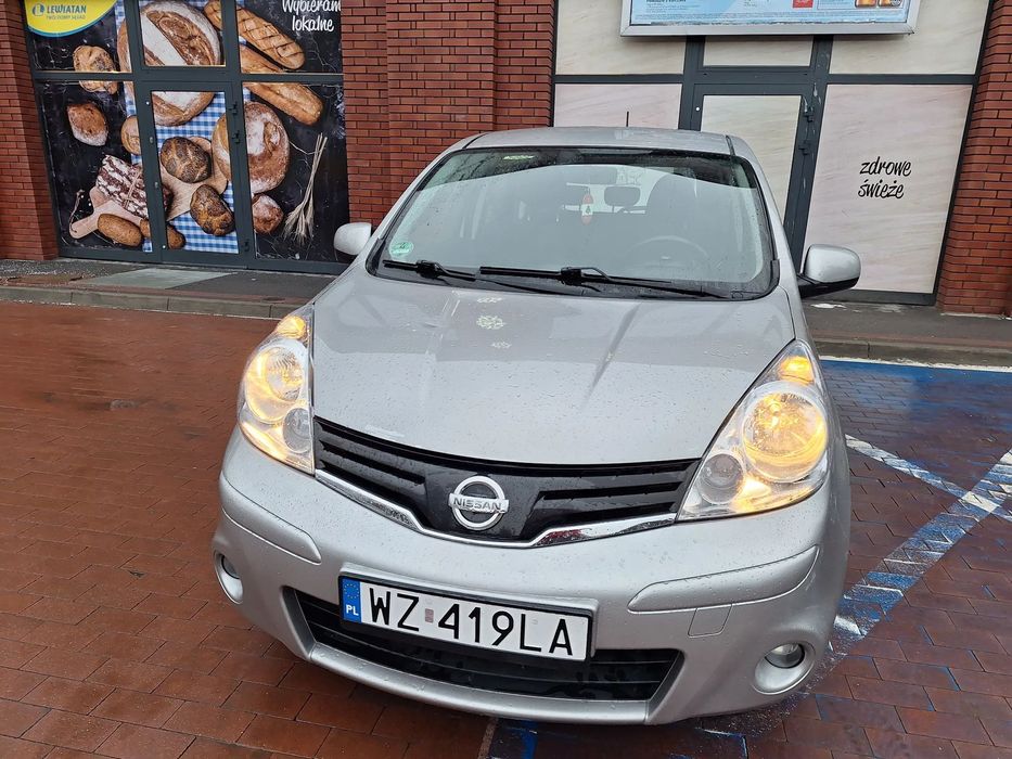 Nissan Note Uwaga, 100 tys km przebiegu,aktualny przegląd niemiecki,zarejestrowany