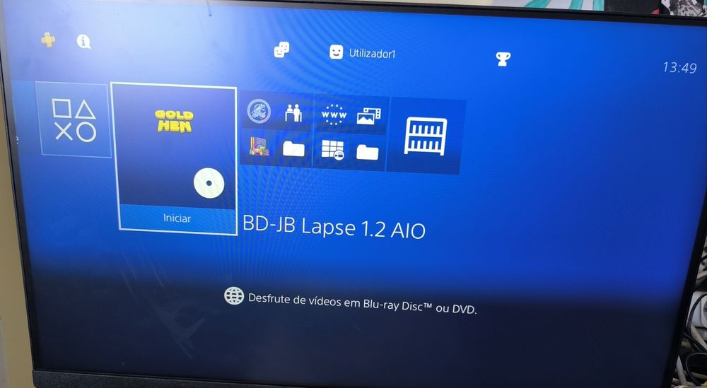 PlayStation 4 FAT Modelo CUH-1216B 1TB Desbloqueada