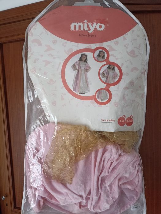 Fato de carnaval Rainha 4-6 A NOVO