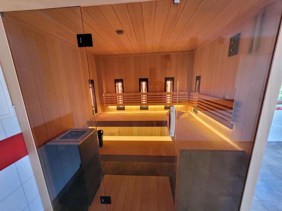 Sauna wewnętrzna na wymiar