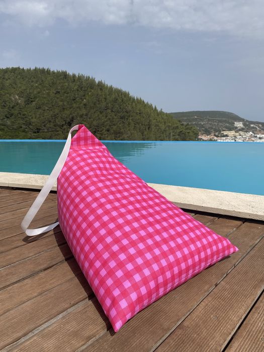Almofada Puff de Praia, Piscina, Campo, Casa… - ENTREGA IMEDIATA