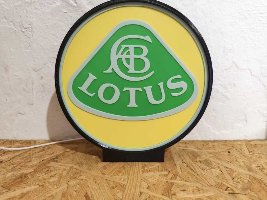 Lightbox Luminaria Decorativa Lotus