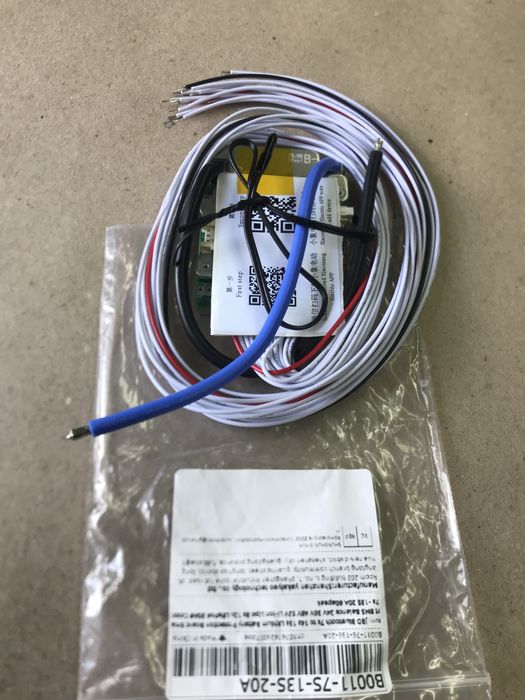 Смарт Bms 7s-13s-20A