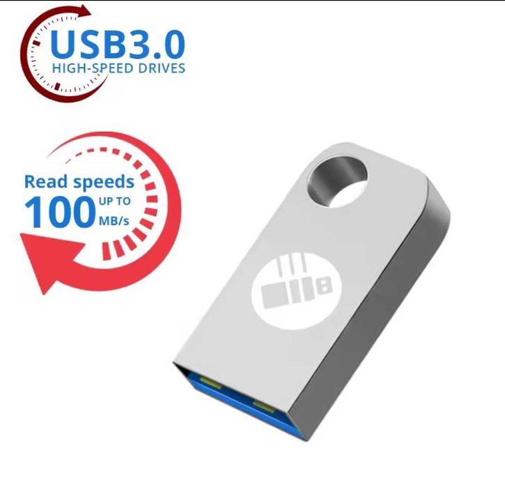 Флешка 64 гб usb 3.0 флешкарта нова накопичувач брелок