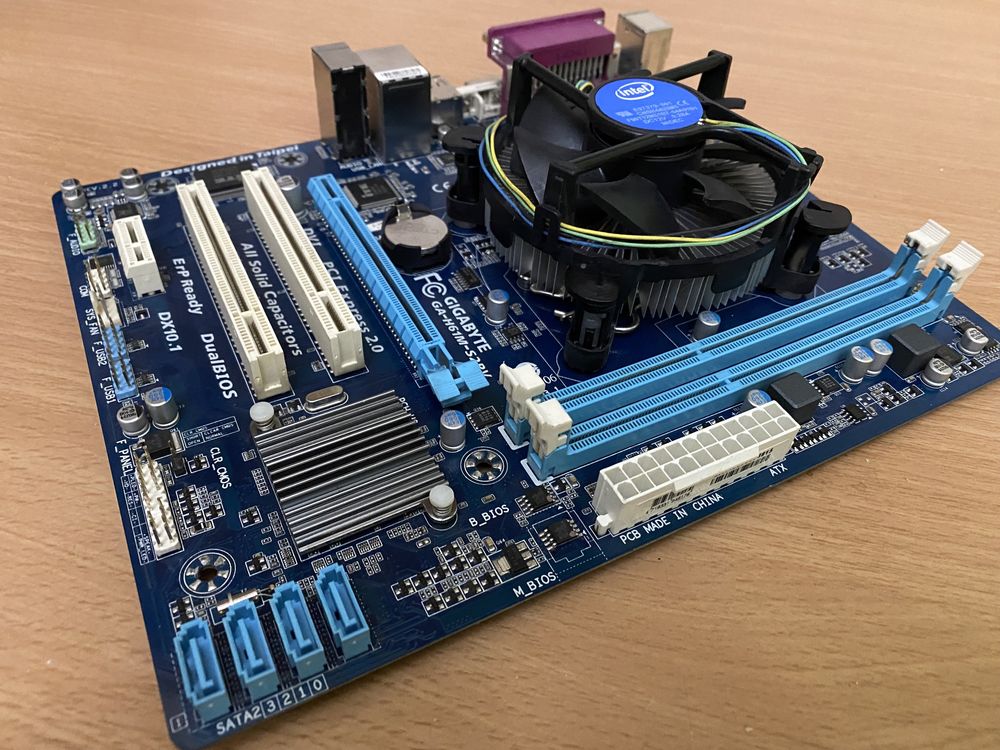 Материнская плата Socket 1155 Gigabyte GA-H61M-S2PV: 1 200 грн ...
