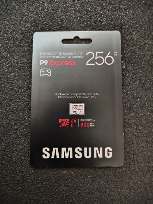 Карта пам'яті Samsung microSD Express P9 256GB Nintendo Switch 2