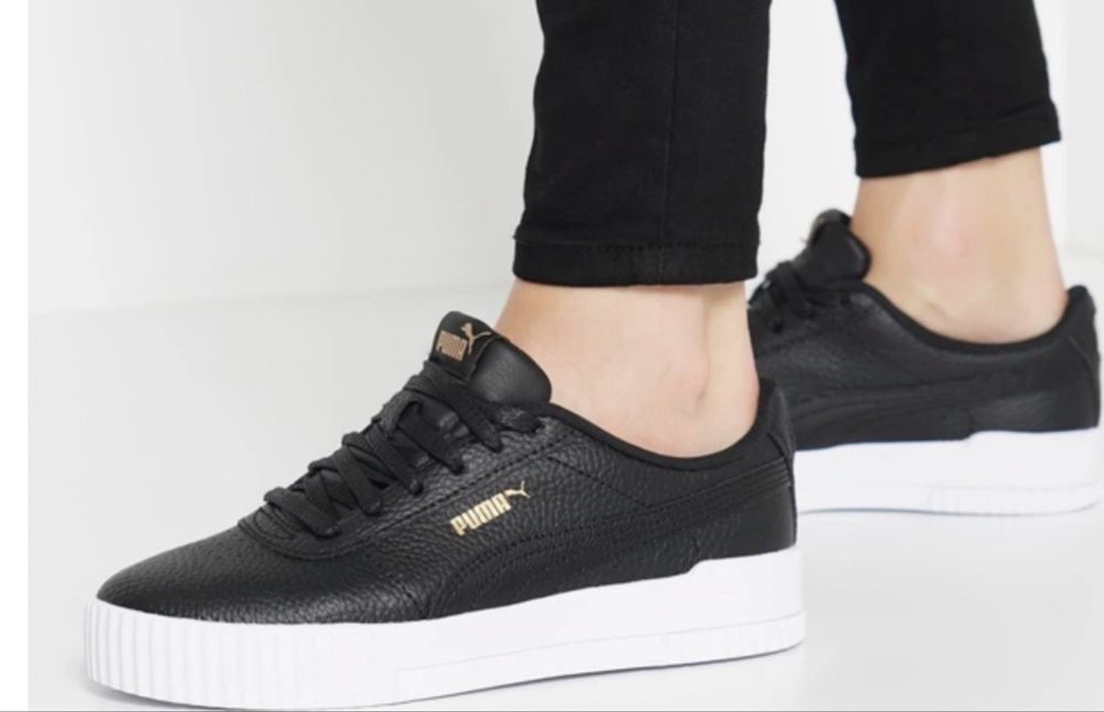 Жіночі кеди шкіряні низькі Puma Carina Lux L 37028101