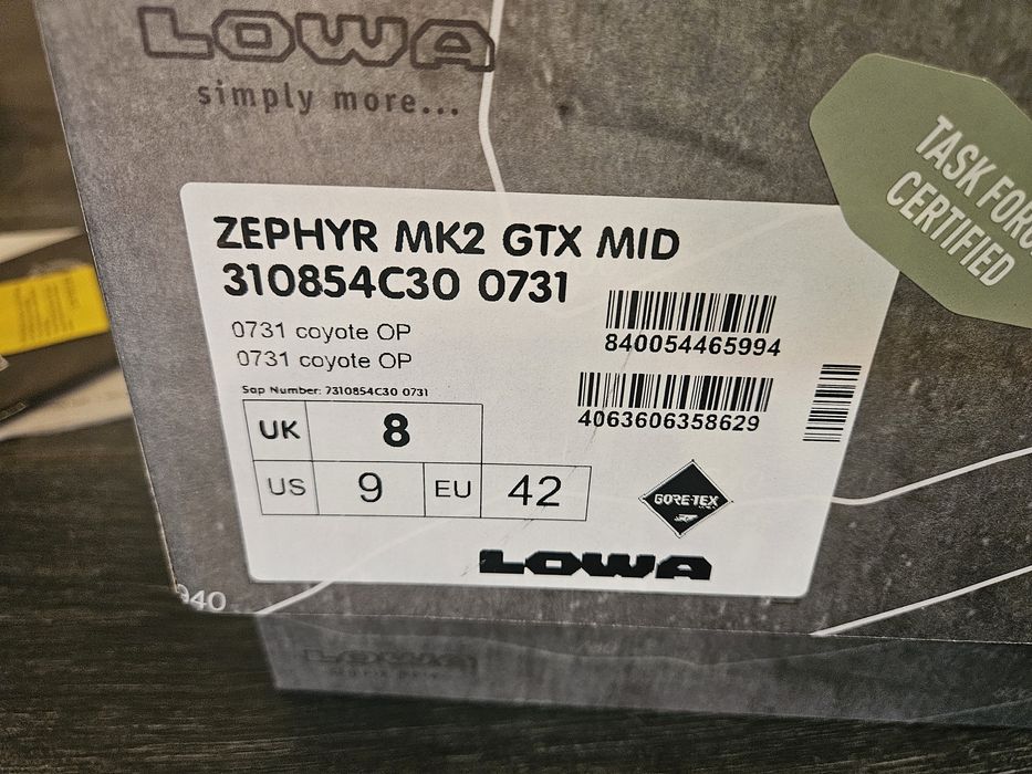 Lowa Zephyr MK2 GTX MID  Coyote OP