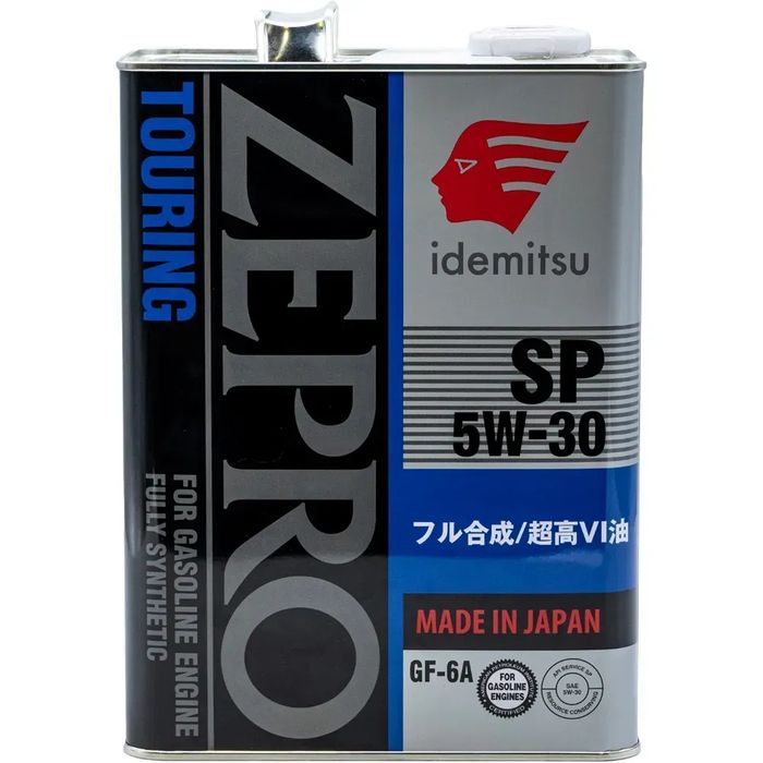 IDEMITSU ZEPRO TOURING 5W-30 4л синтетическое моторное масло (Япония)