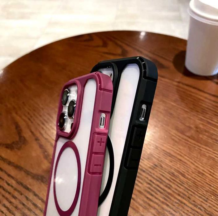 Чохол підсилений з Magsafe iPhone 15 16 Pro Max гурт