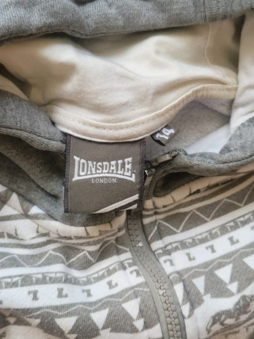 зипка, кофта Lonsdale