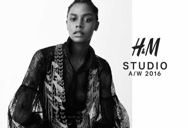 H&M Studio Bluzka Koronkowa  Elegancka Wieczorowa