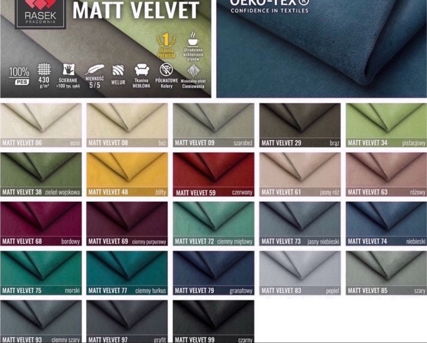 Naroznik Roki Stylowy wybor tkaniny Nowosc