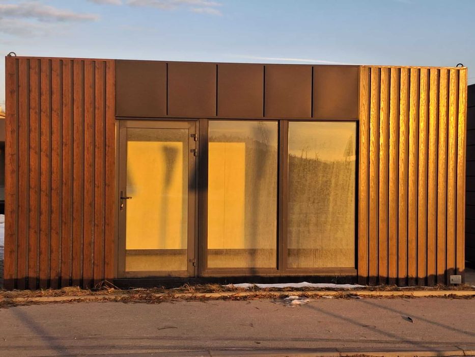 Gotowy od ręki Pawilon/Kontener Handlowy/Biurowy Kiosk , Biuro , Sklep