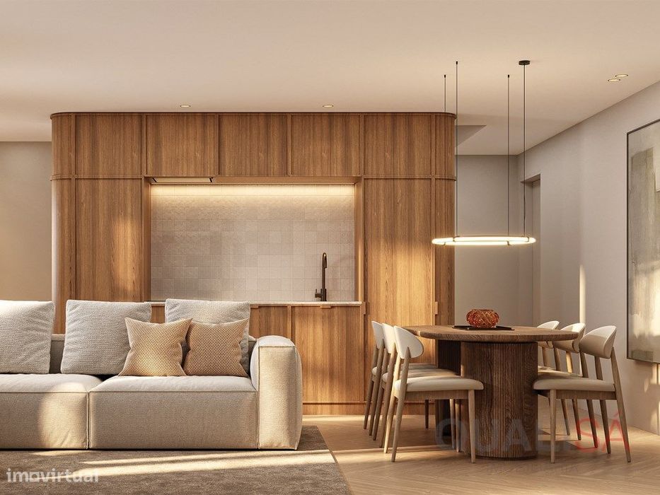 Apartamento T2 duplex novo com varanda em Maximinos, a 100m do cent...