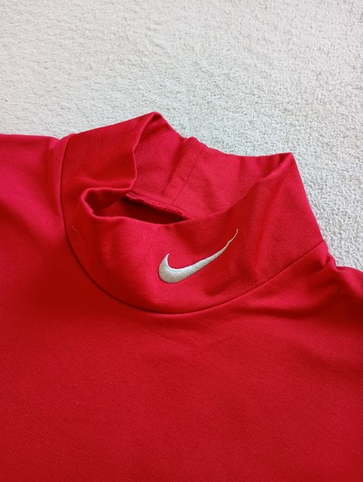Męska bluzka/longsleeve termo z półgolfem Nike PRO Core - rozmiar S