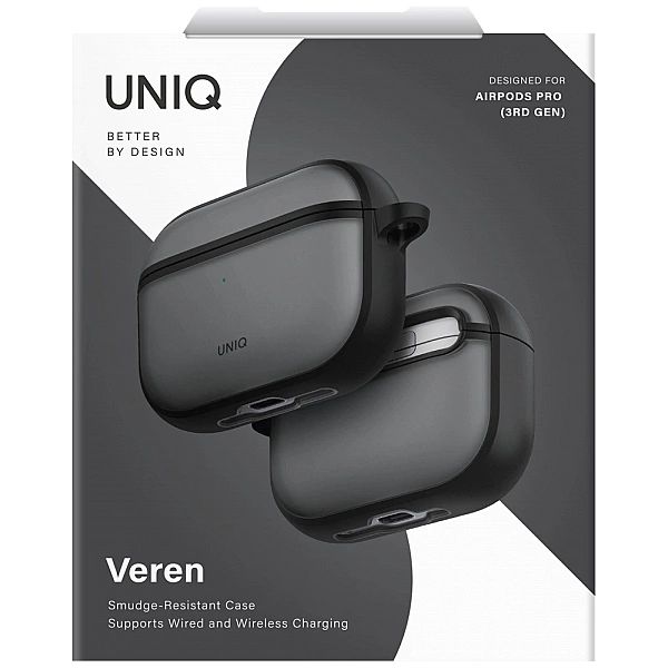 Etui UNIQ Veren na AirPods Pro 3 - brązowy