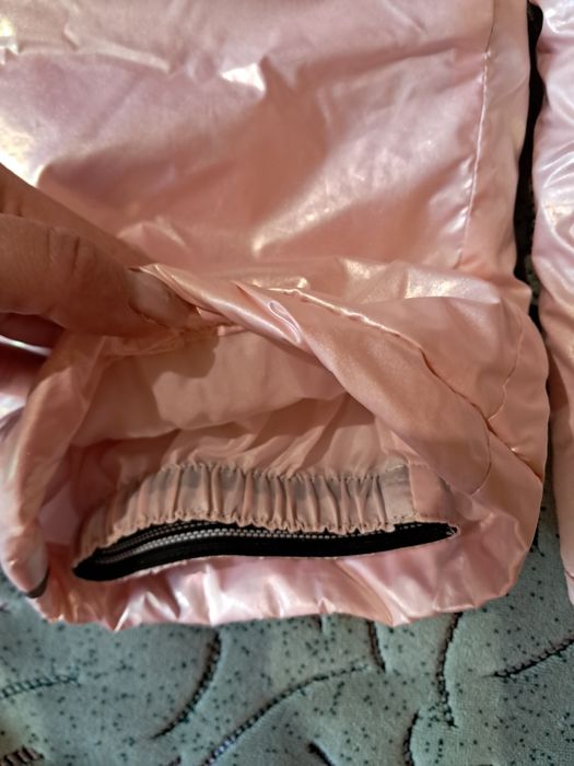 Зимовий костюм куртка комбінезон напівкомбінезон для дівчинки