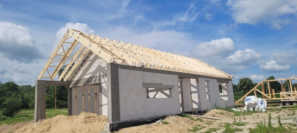 Wiązary dachowe, więźby,kratownice