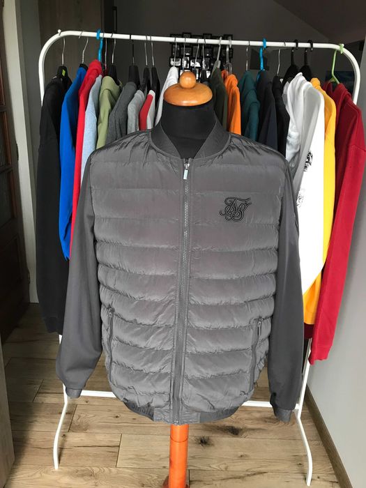 Kurtka puchowa zimowa SikSilk Storm Bubble Jacket rozm. L