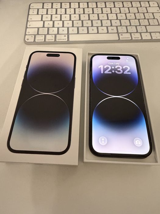 # iphone 14 Pro 256gb Black Stan Idealny Bateria 100%