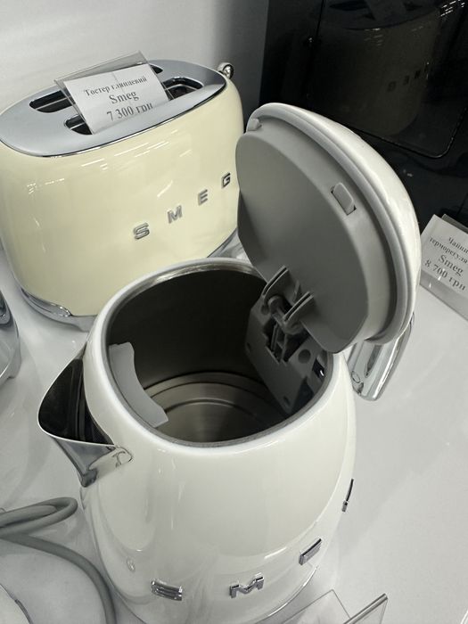 Електрочайник SMEG KLF03WHEU, новий, гарантія
