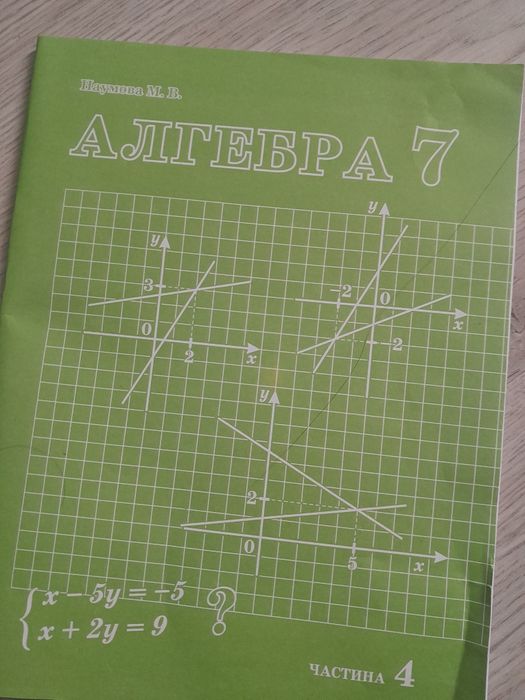 Алгебра 7 клас Наумова