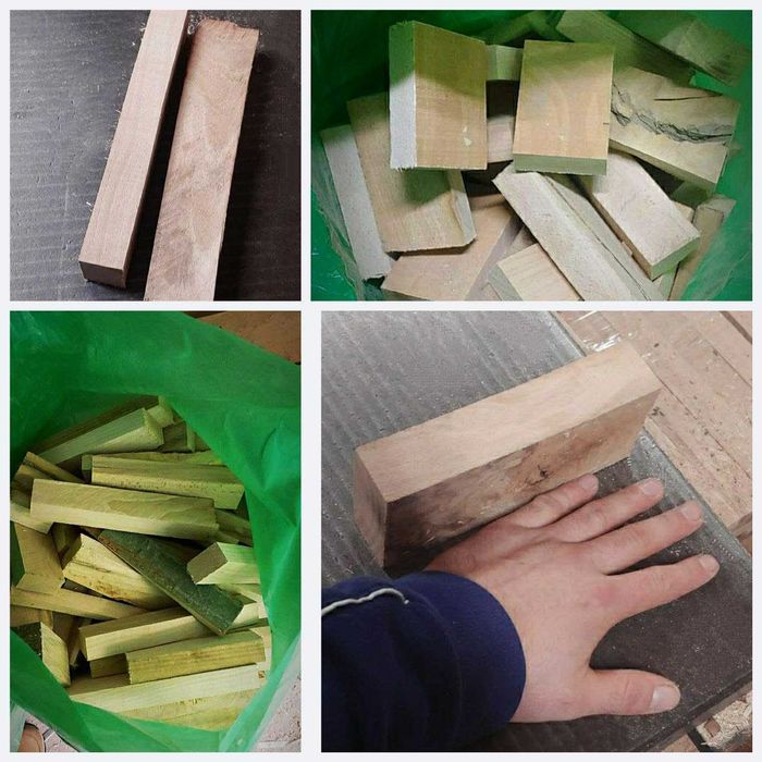 Klocki 15-20cm na sprzedaż workowane