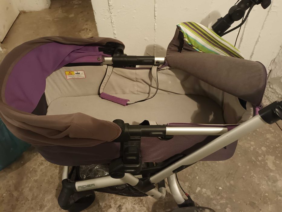 Wózek Jane 3w1 gondola spacerówka fotelik z opcją na leżąco