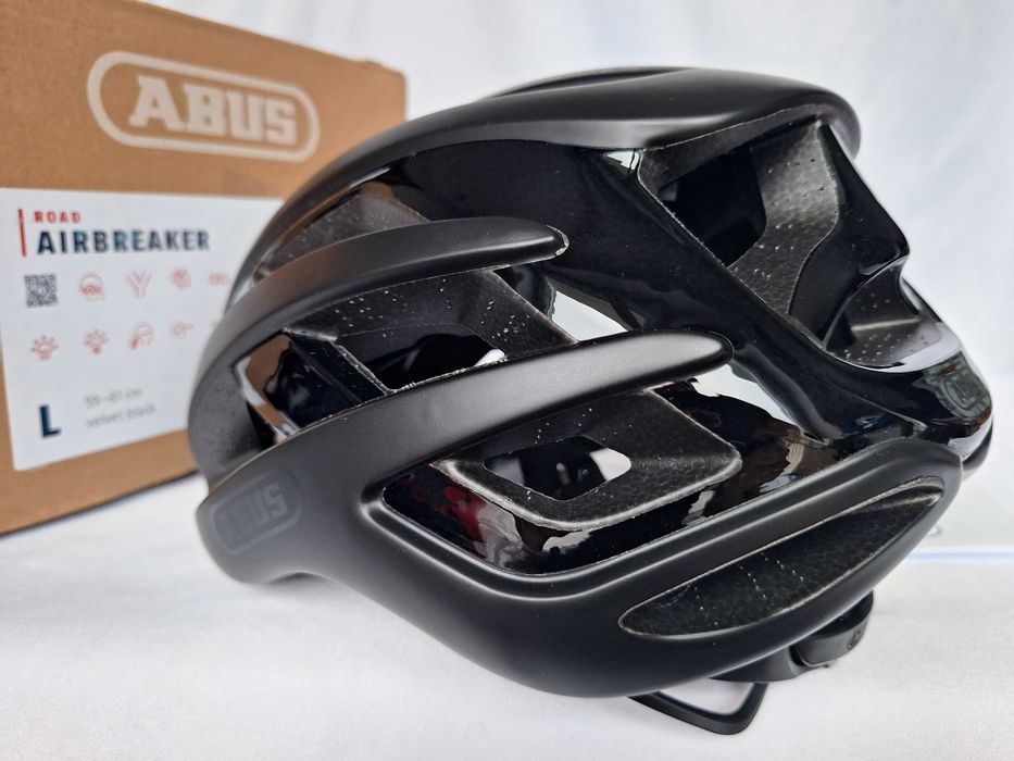 Kask rowerowy szosowy Abus AirBreaker Velvet Black L 59-61cm