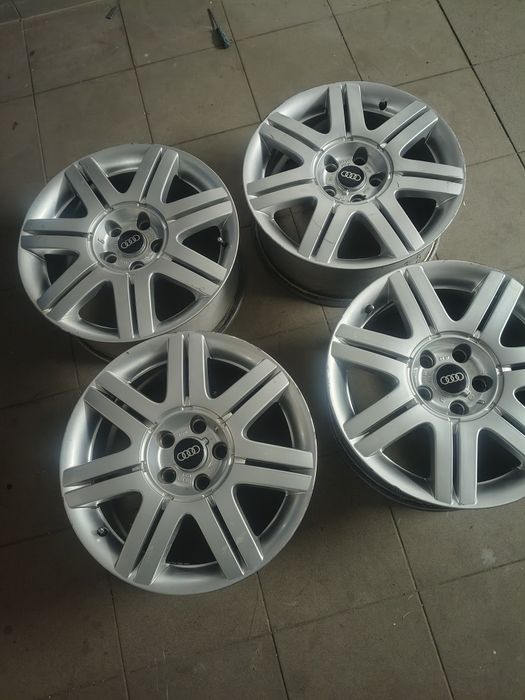 Alufelgi 5x112 Stan bardzo dobry (Audi, Volkswagen, Skoda, Mercedes)