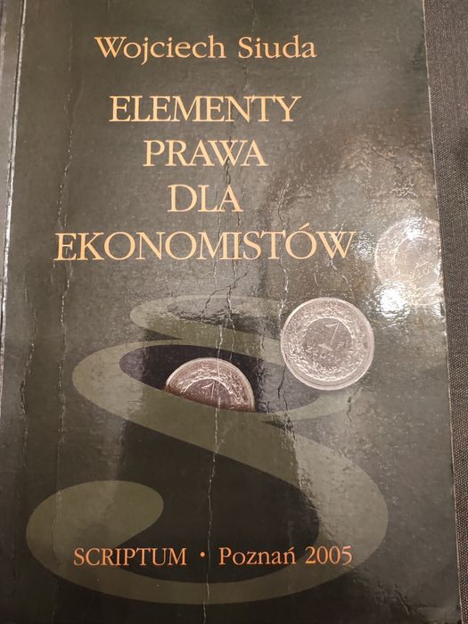 Wojciech siuda - elementy prawa dla ekonomistów