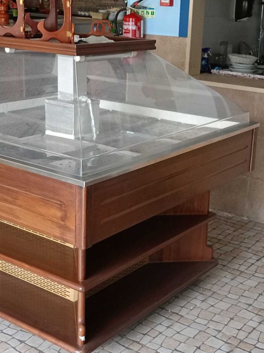 Ilha de Peixe / Vitrine Tecfrigo - Congelação até -10ºC (a funcionar a 100%)