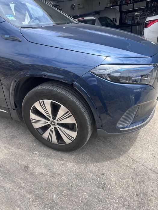 jante de liga leve original de 18 polegadas da Mercedes-Benz, compatível com os modelos EQA (H243) e EQB (X243)