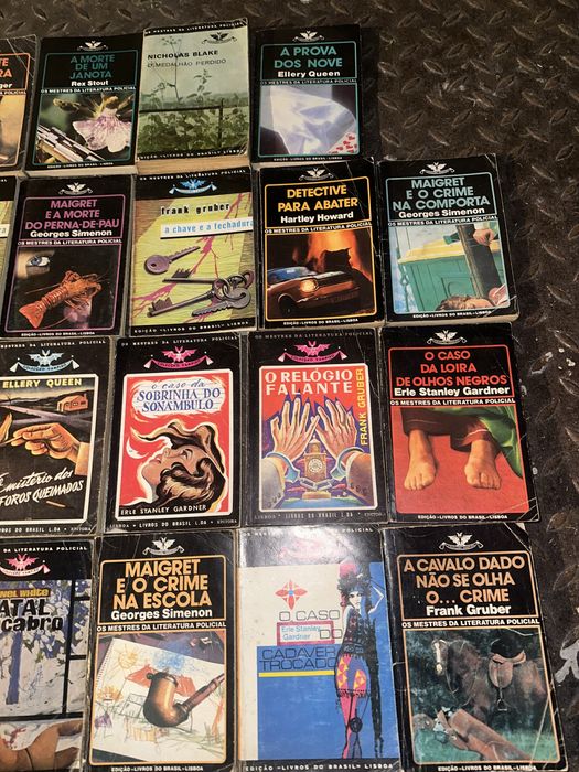 Livros antigos da coleção Vampiro