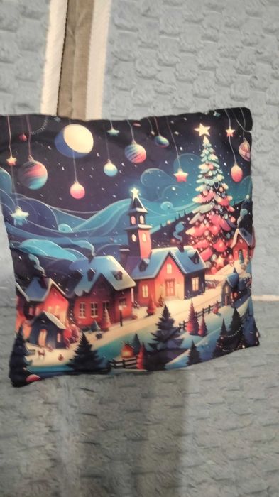 Conjunto para vestir sofá e capas natal