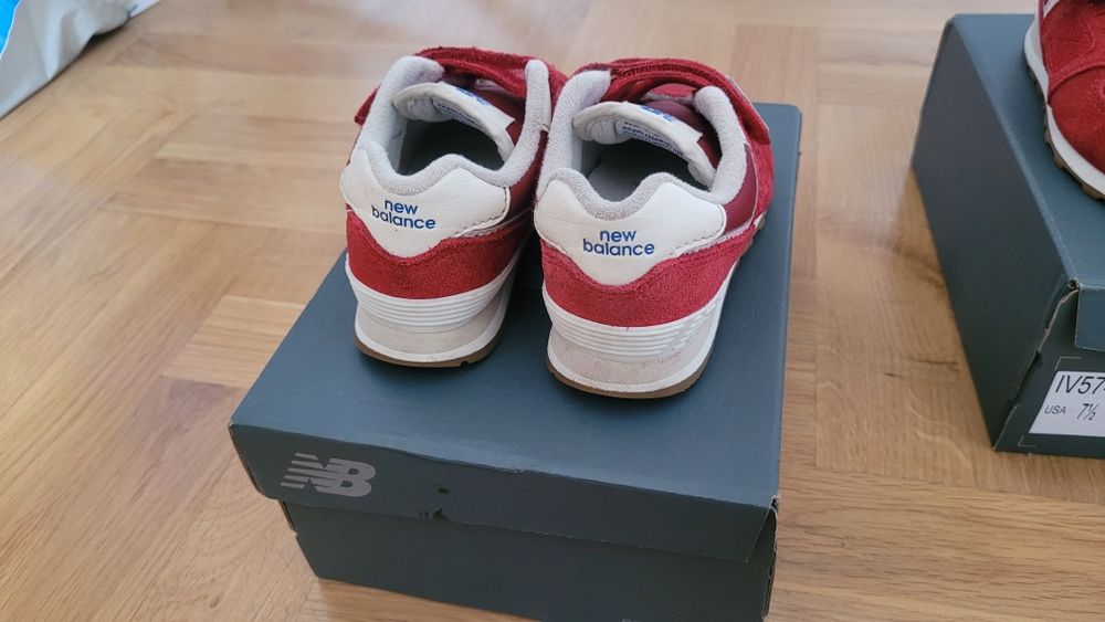 Buty dziecięce letnie New Balance 24 IV574RR1