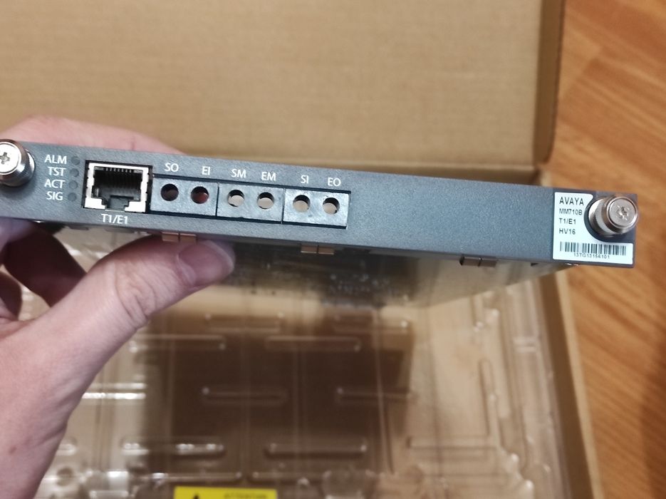Модуль Avaya MM710B E1/T1 MEDIA MODULE
