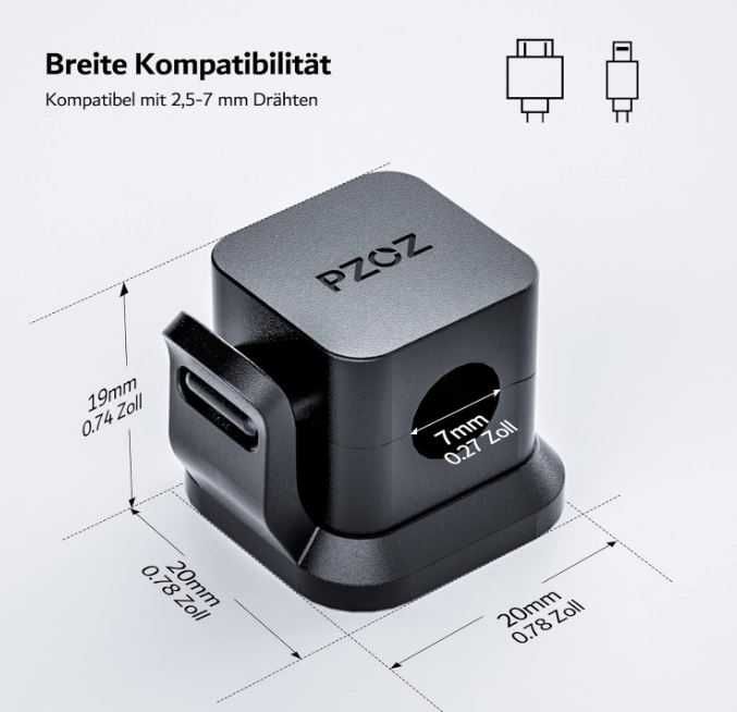 6x Pzoz Organizer Uchwyt Przylepny Na Kable