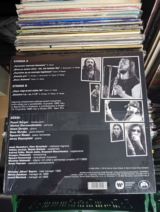 Płyta winylowa Dżem Absolutely Live 1986r nowa folia