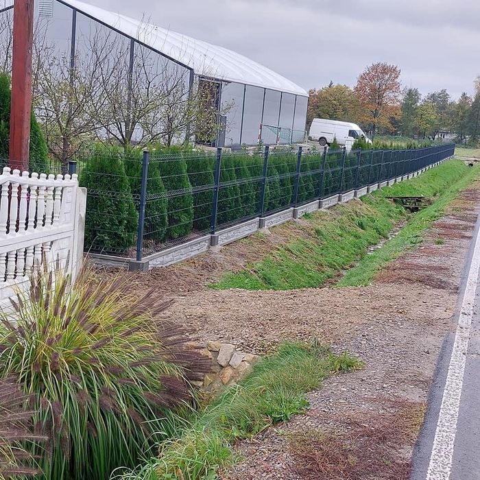 Ogrodzenie panelowe, oraz Montaż